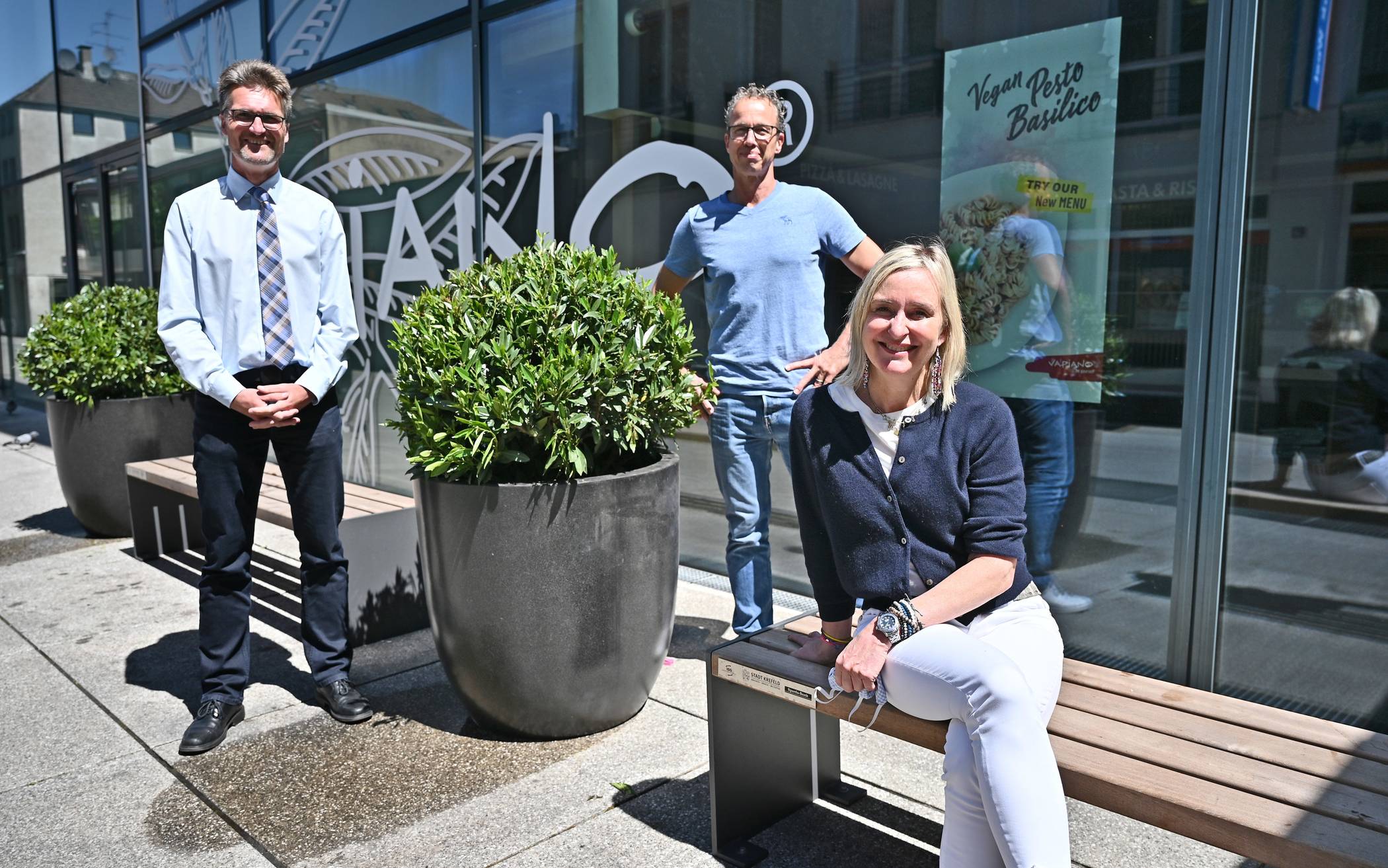 Acht weitere Verweilinseln für die City