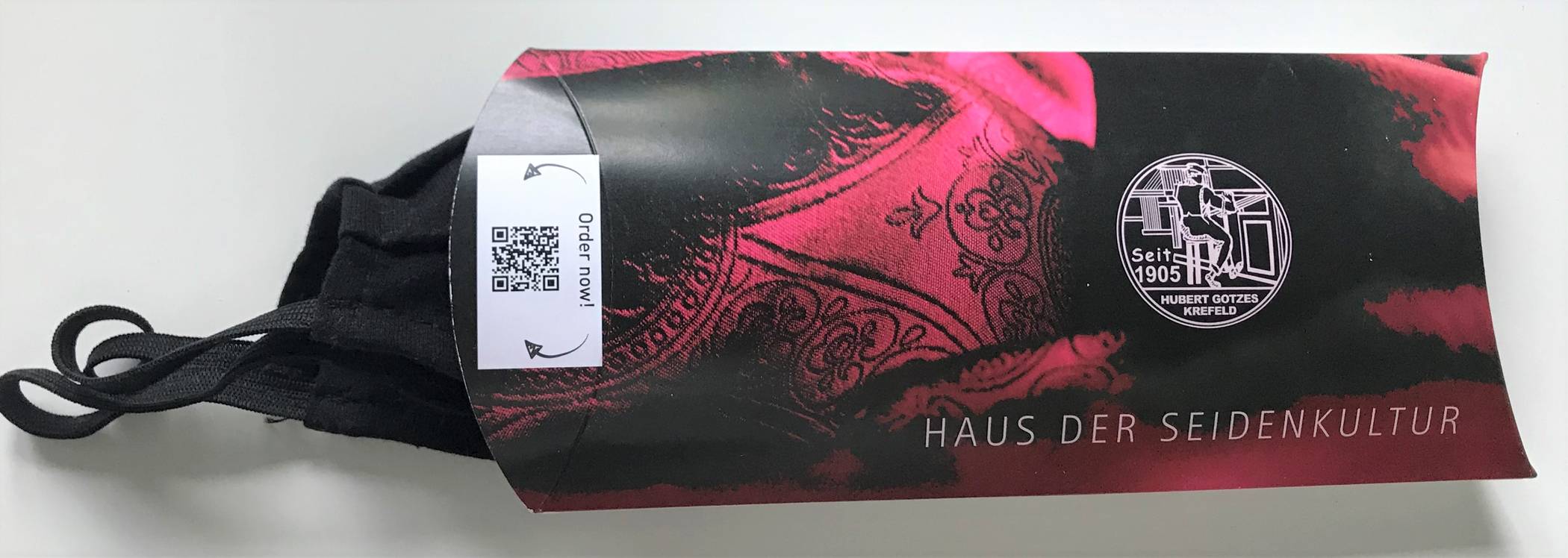 Eine „Maskengarage“ aus dem Haus der Seidenkultur