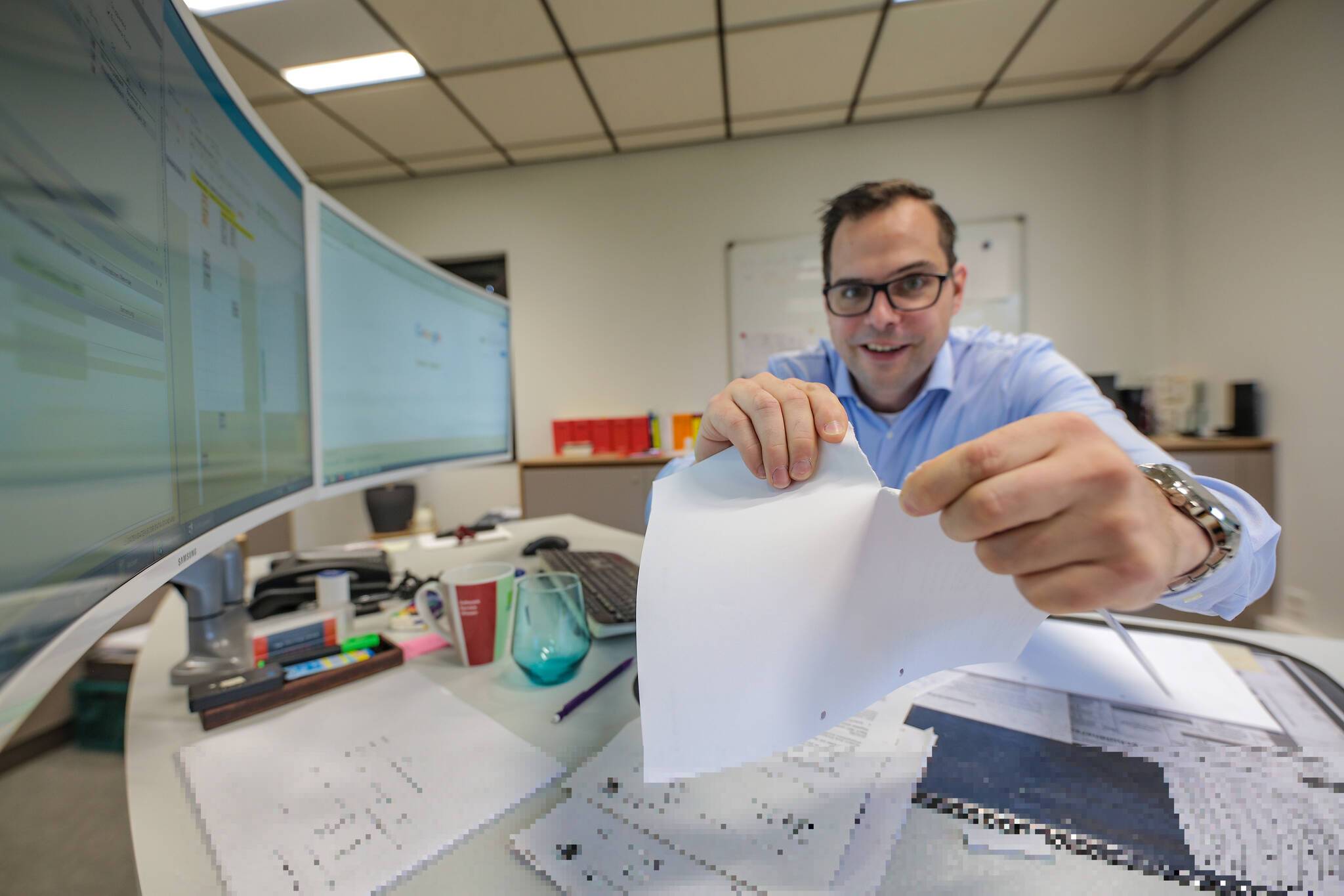  Daniel Fuhrmann, Geschäftsführer von START: DIGITAL MG, will Unternehmen digital fit machen. 