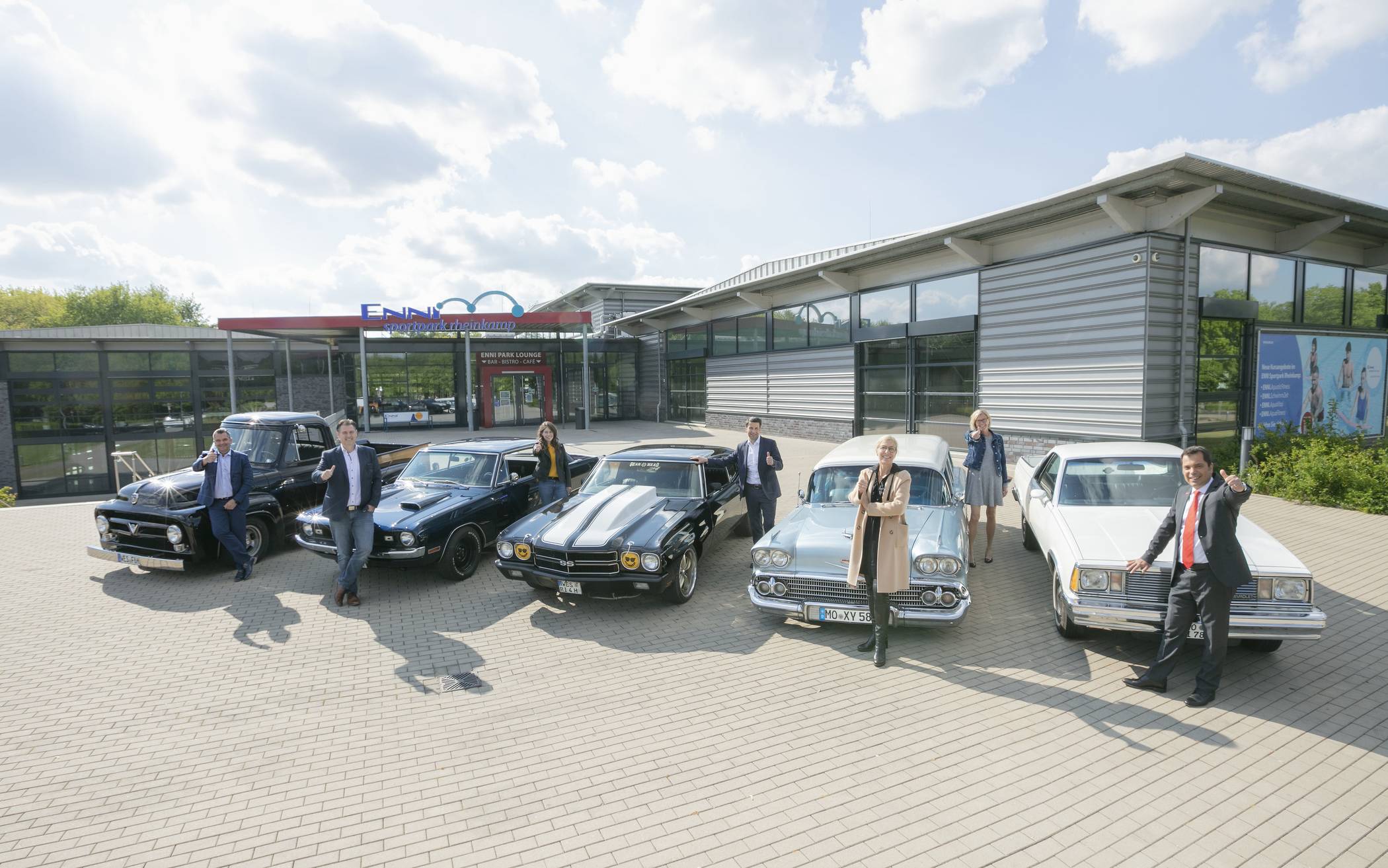 Die Macher des ENNI-Autokino freuten sich über die tolle Resonanz auf das neu installierte Format.