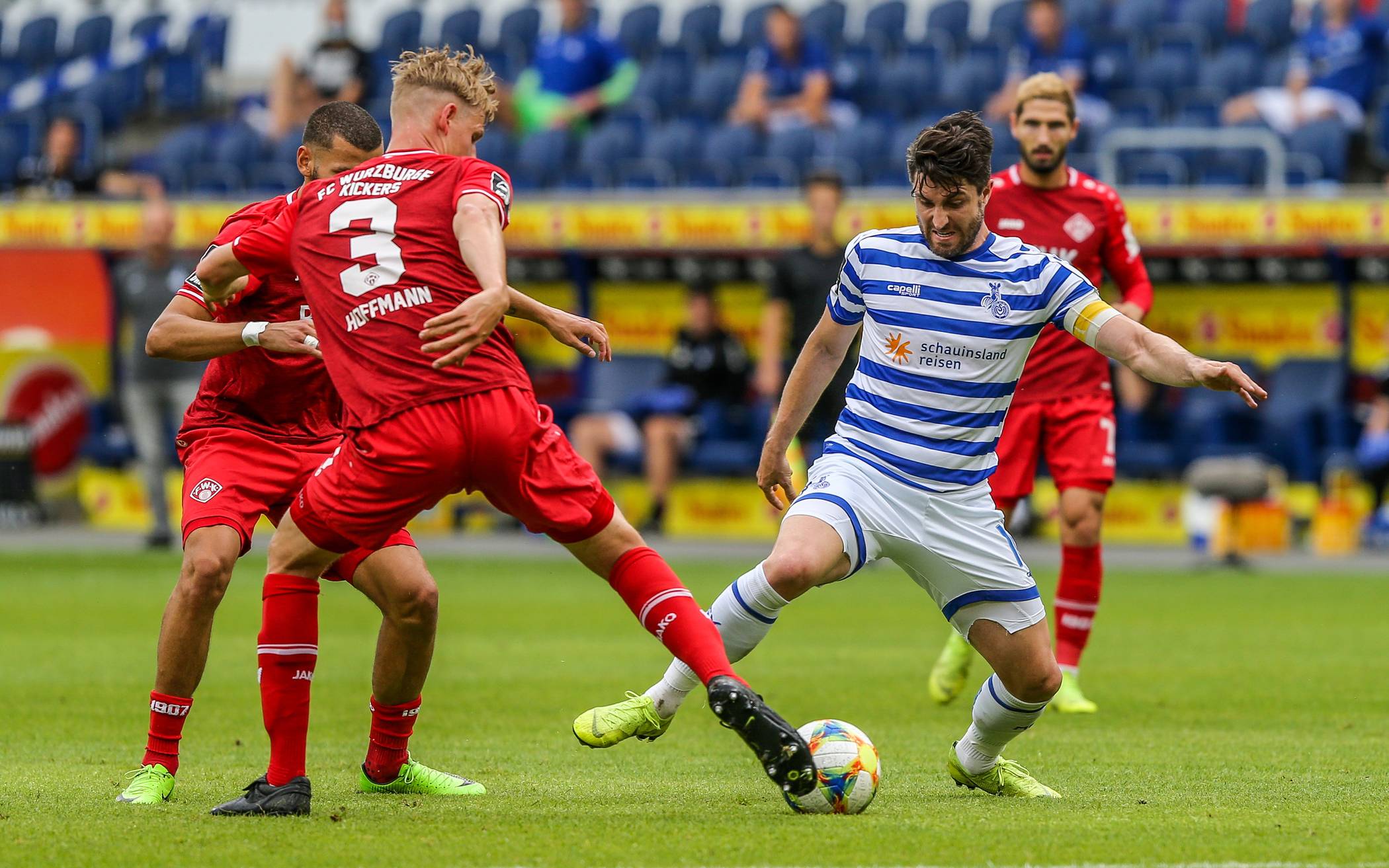 Moritz Stoppelkamp musste früh verletzt vom