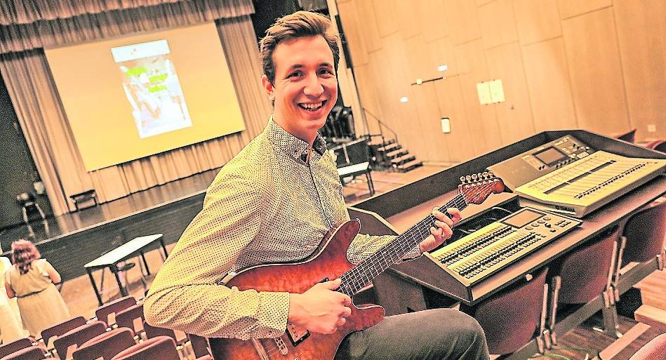 Marius Küppers ist der neue Fachbereichsleiter der Musikschule für den Bereich „Kurse <amp/> Workshops“.