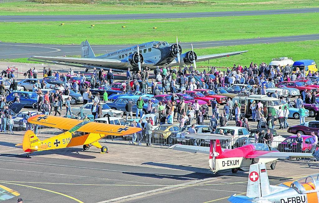 Gute Nachrichten für die Fans von „alten“ Fahr- und Flugzeugen: Am 26. Juli kann wieder der „Oldtimer Fly   Drive In“ stattfinden.