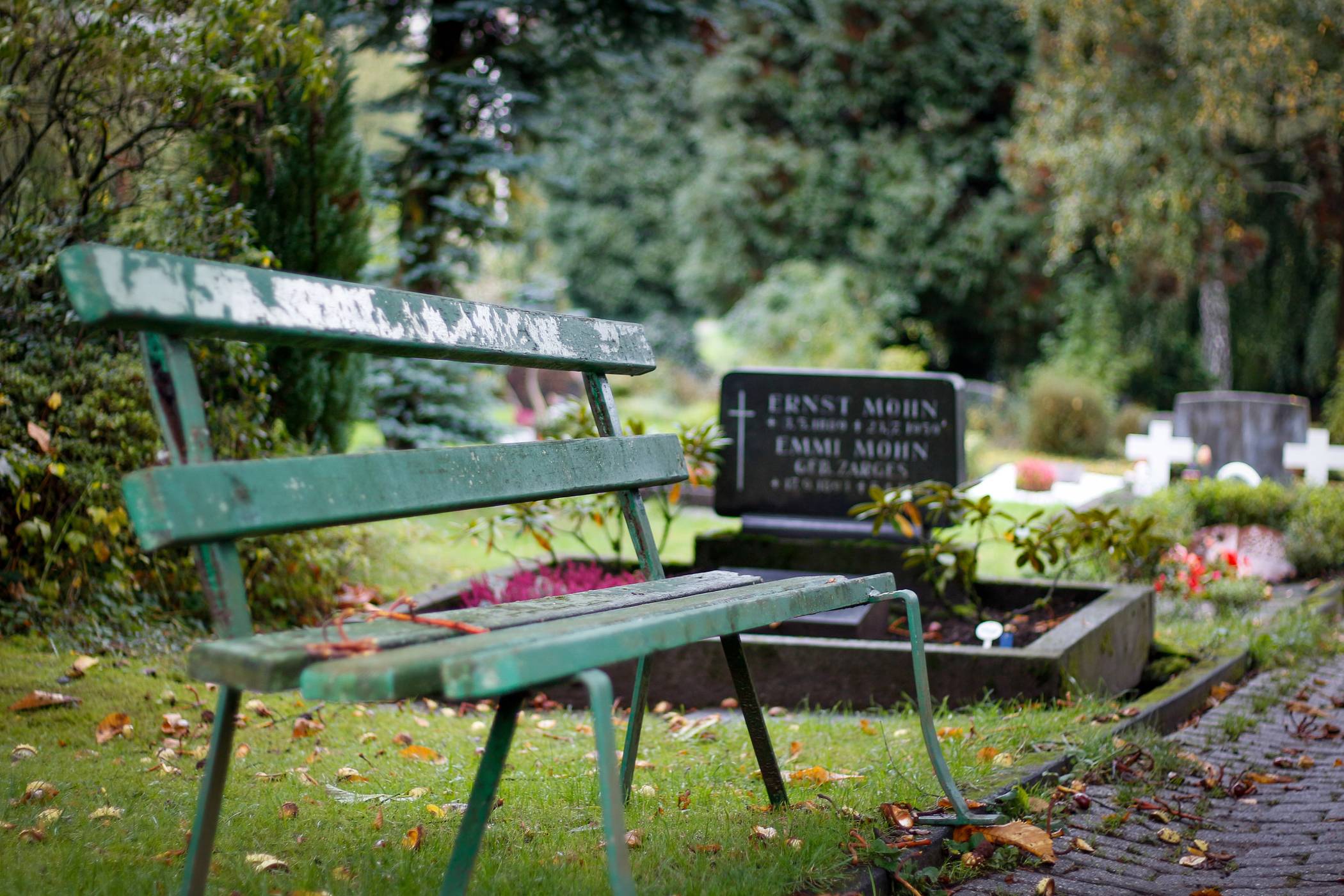 56 Gräber beschädigt: Vandalismus auf dem Hauptfriedhof