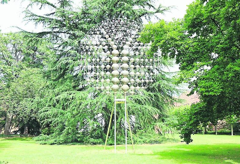 Der Skulpturenpark in Viersen.