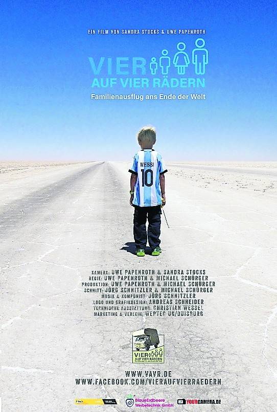 Uwe Papenroth war vier Monate mit den Söhnen Luka und Felix und Freundin Sandra Stocks im Wohnmobil quer durch Südamerika unterwegs.