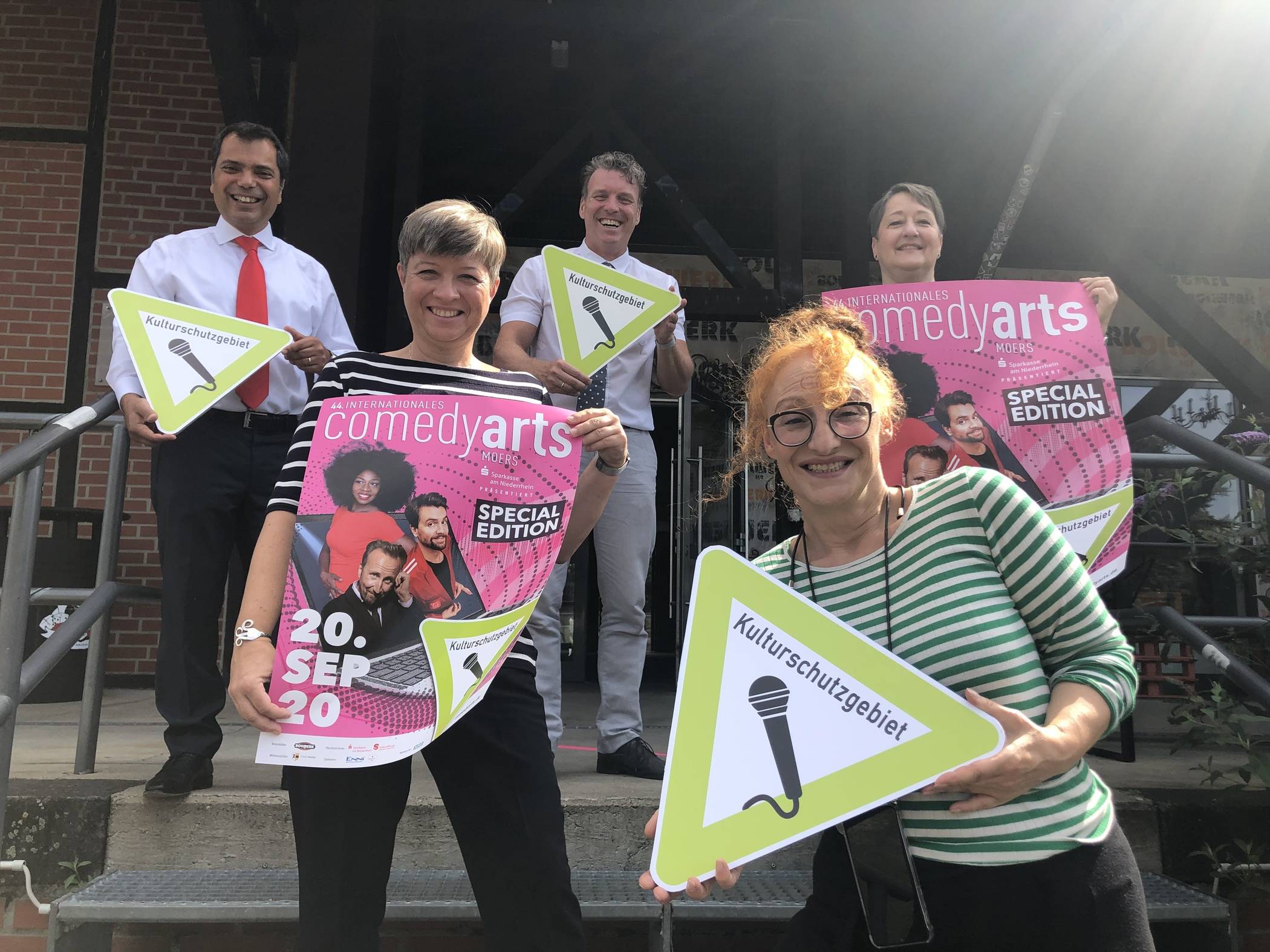  Freuen sich auf die Sonderausgabe am 20. September: Giovanni Malaponti, Wenke Seidel, Christoph Fleischhauer, Betti Ixkens undCarmen Müller. 