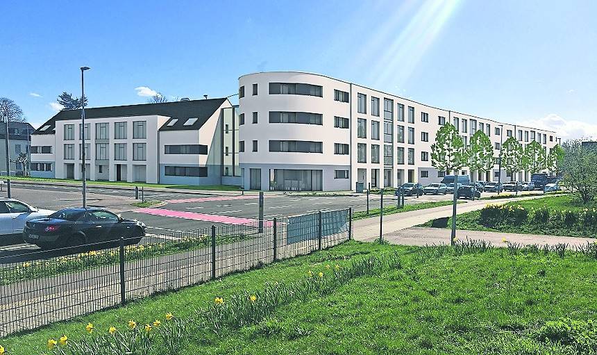 VAB Neubau am Bahnhof – Erstes Projekt des neuen Investitionsprogramms.