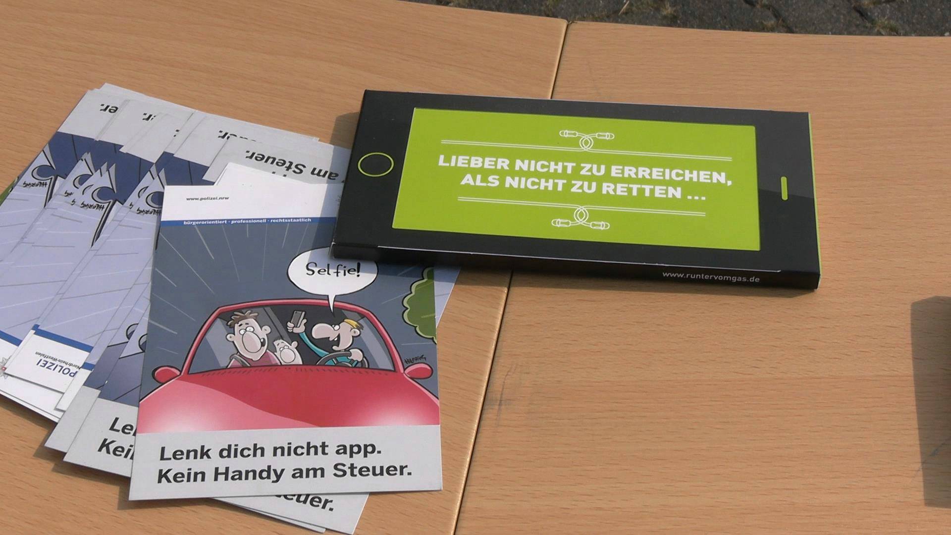 Polizei kontrollierte wegen Ablenkung im Straßenverkehr