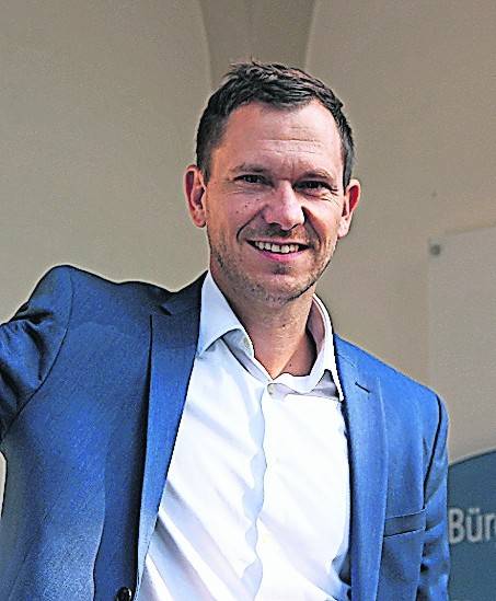 Stephan Benninghoven, Wirtschaftsförderer im Rathaus.Foto Stadt Meerbusch