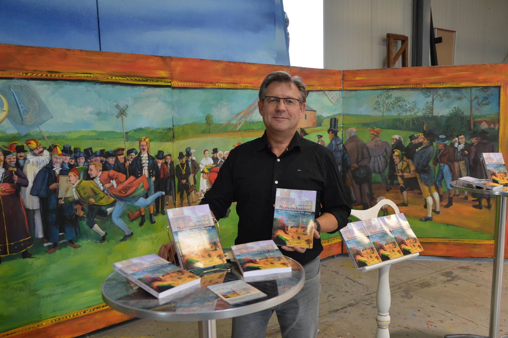  Der Dülkener André Schmitz hat in den heiligen Hallen der Orpheums-Bauer sein neues Buch vorgestellt. 