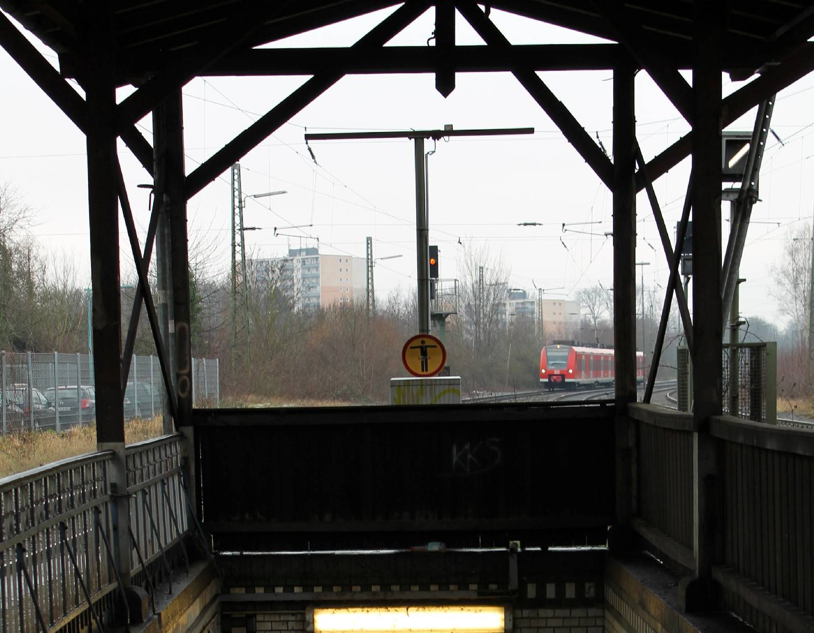  Zwischen dem Bahnhof Odenkirchen (Foto) und dem Rheydter Hauptbahnhof werden die Schienen ausgewechselt. 