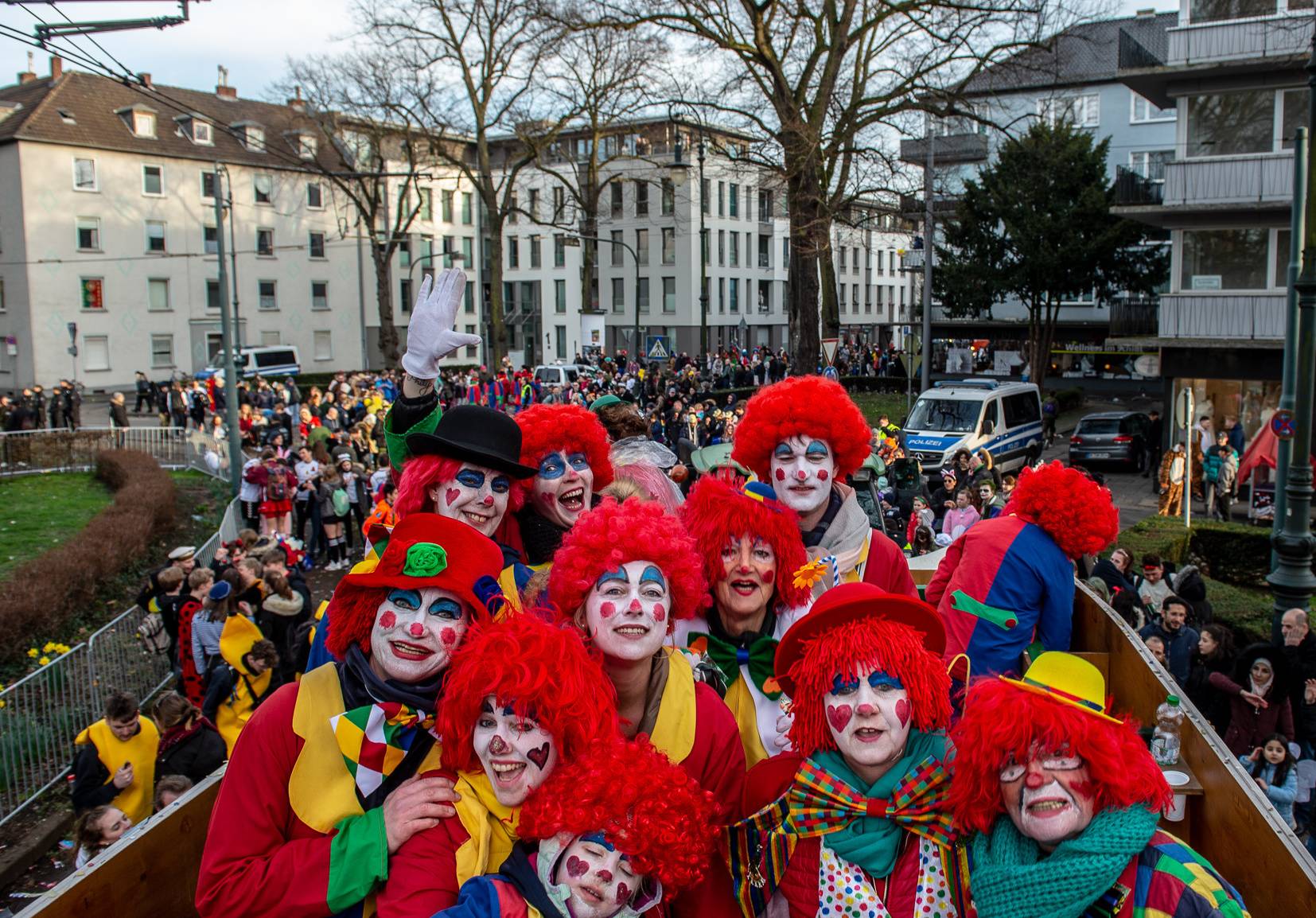 Einen Rosenmontagszug wird es in Krefeld und am Niederrhein 2021 nicht geben.					      Foto: Archiv