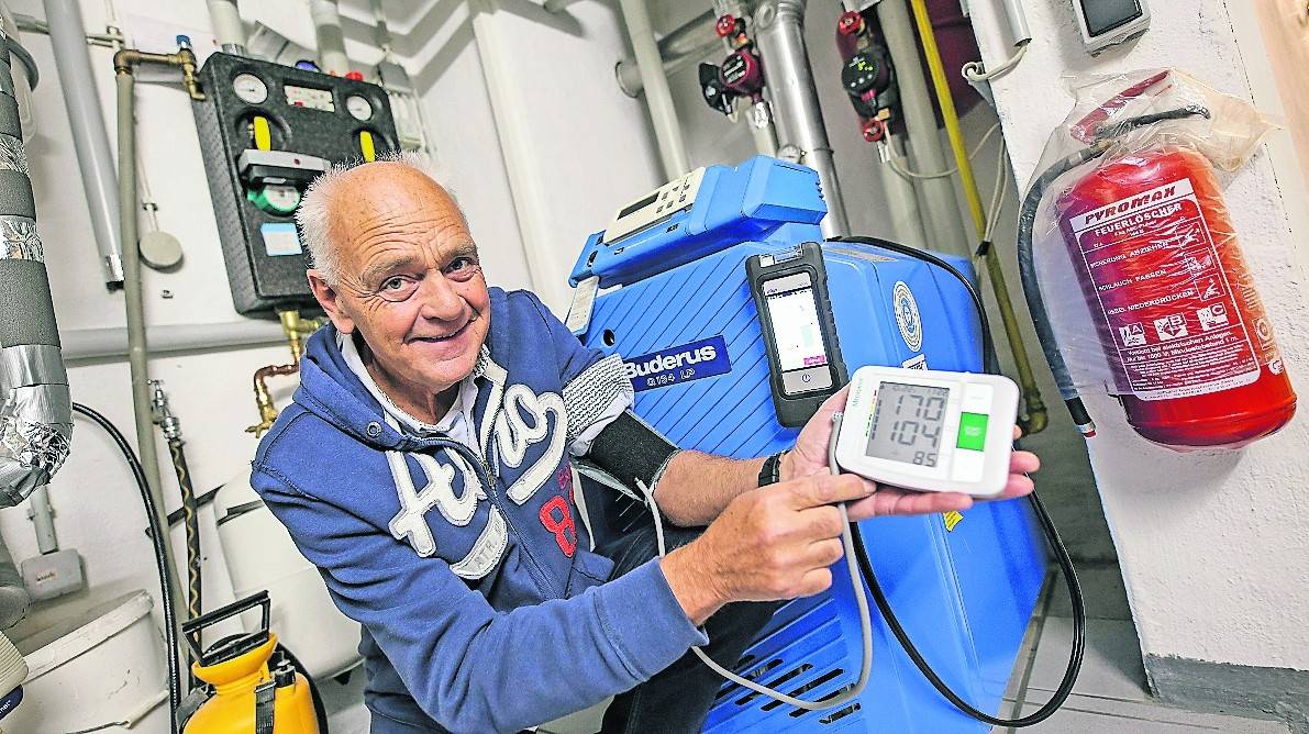 Bei vielen Heizsystemen geht noch was: Detlef Poullie rät dazu, bei der Heizung mal ein „EKG“ zu machen, um Schwachstellen zu finden, bevor das Heizen durch Homeoffice und die CO2-Steuer teurer wird.