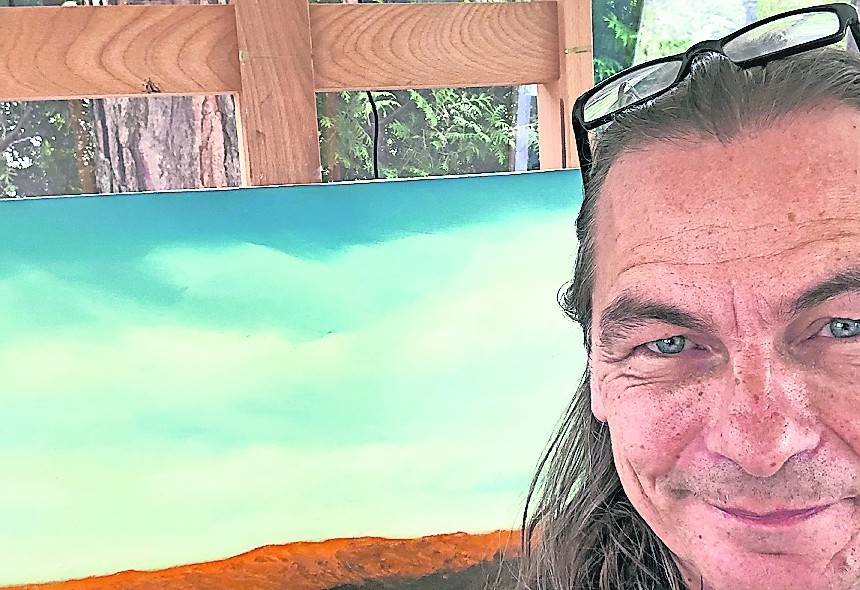 Für Künstler Martin Zieburg ist das Malen eine Abenteuerreise.