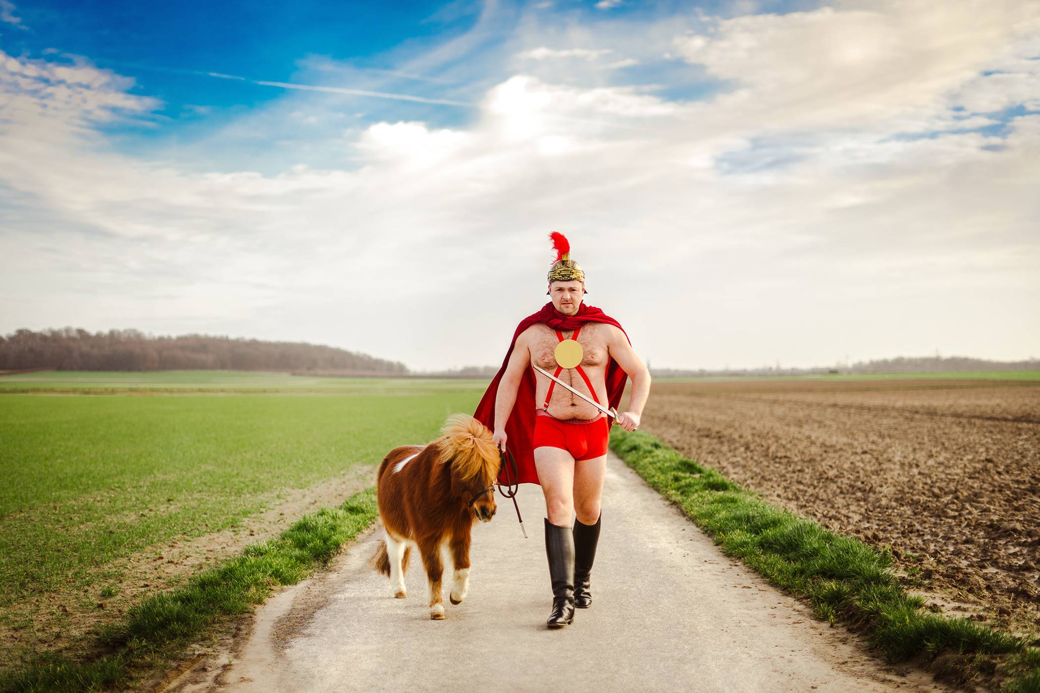 Für das Novemberfoto stellte jemand sein Pony zur Verfügung.