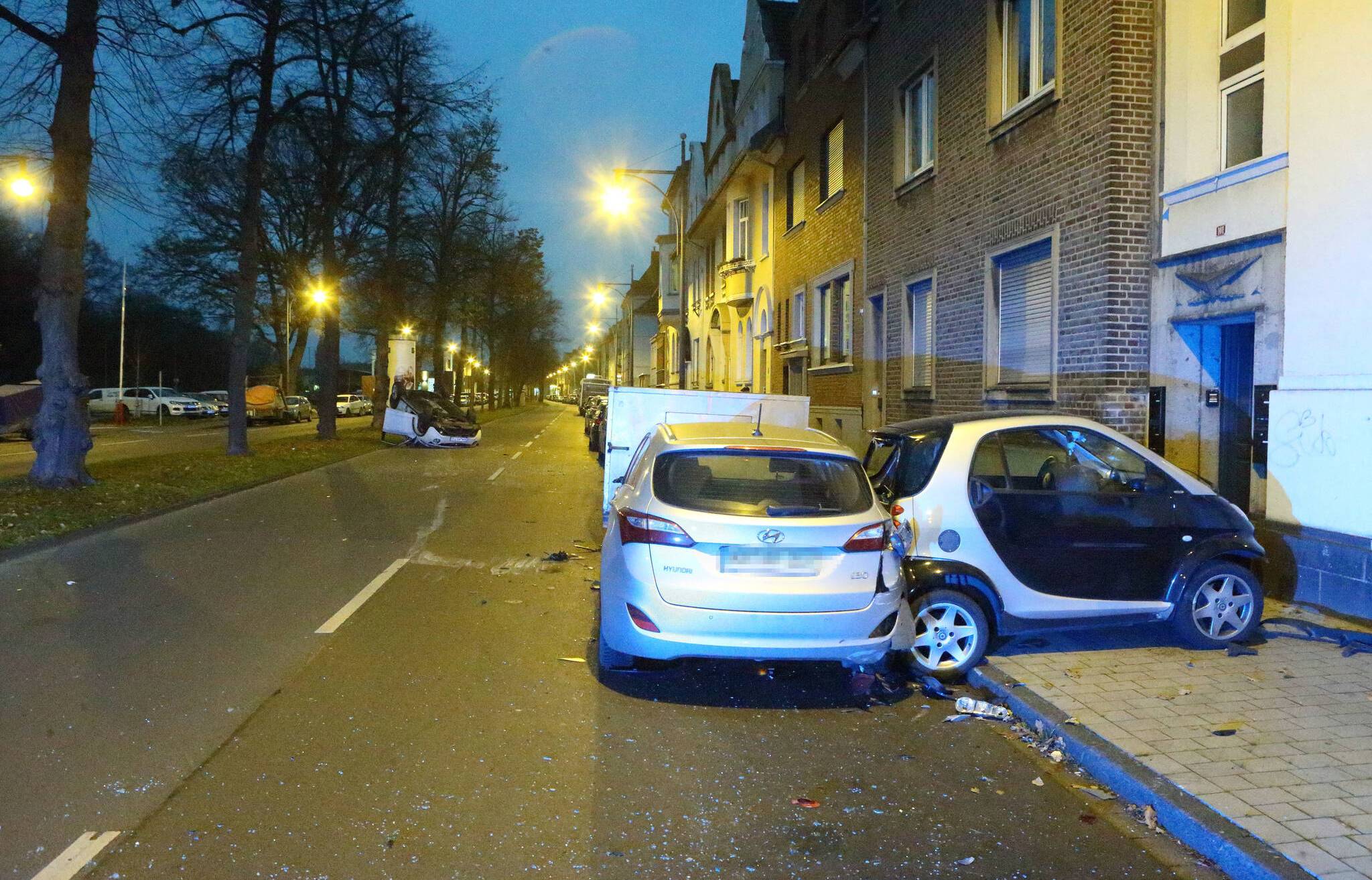 Fahrzeug überschlug sich
