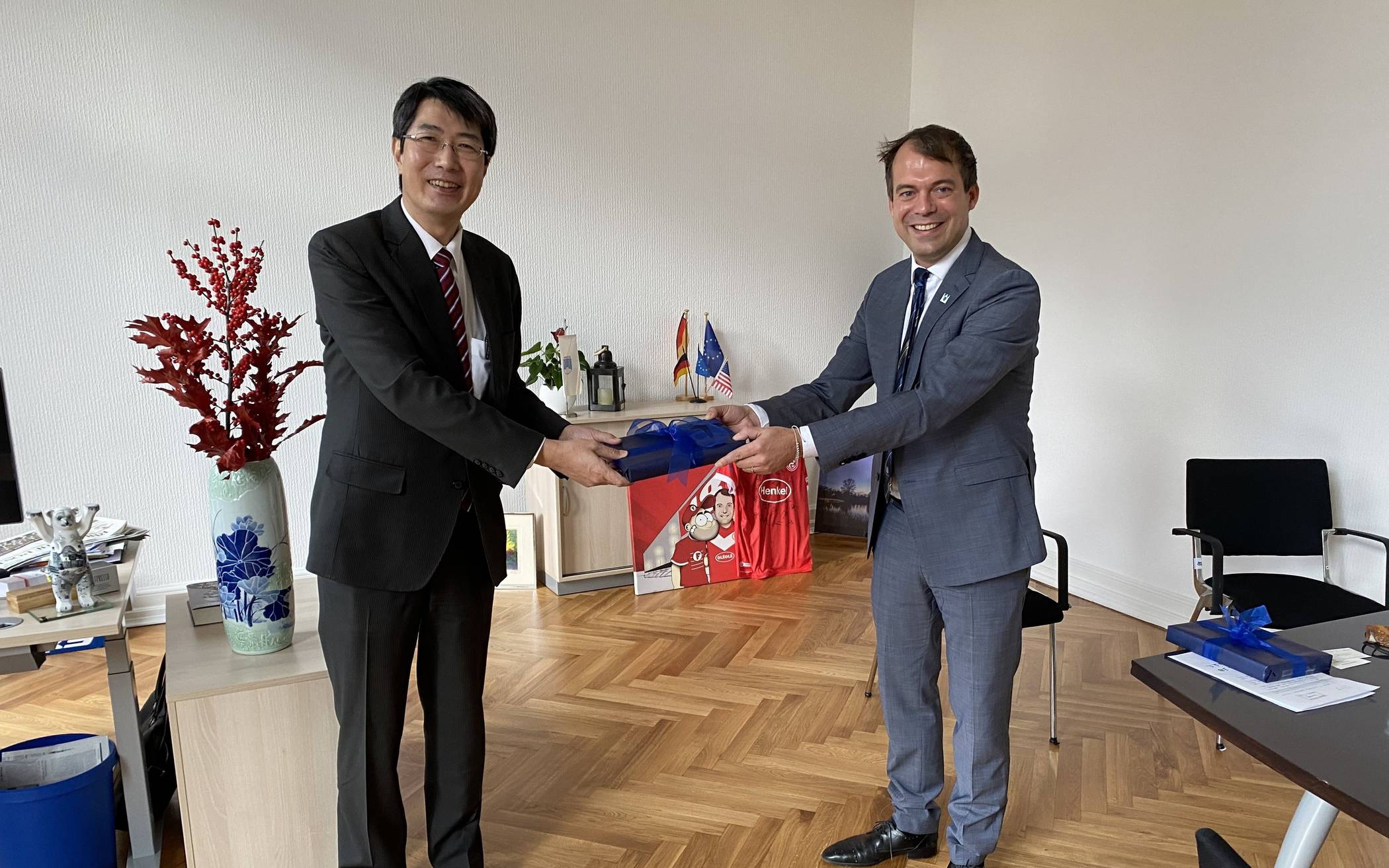 Generalkonsul Kiminori Iwama hat den Willicher