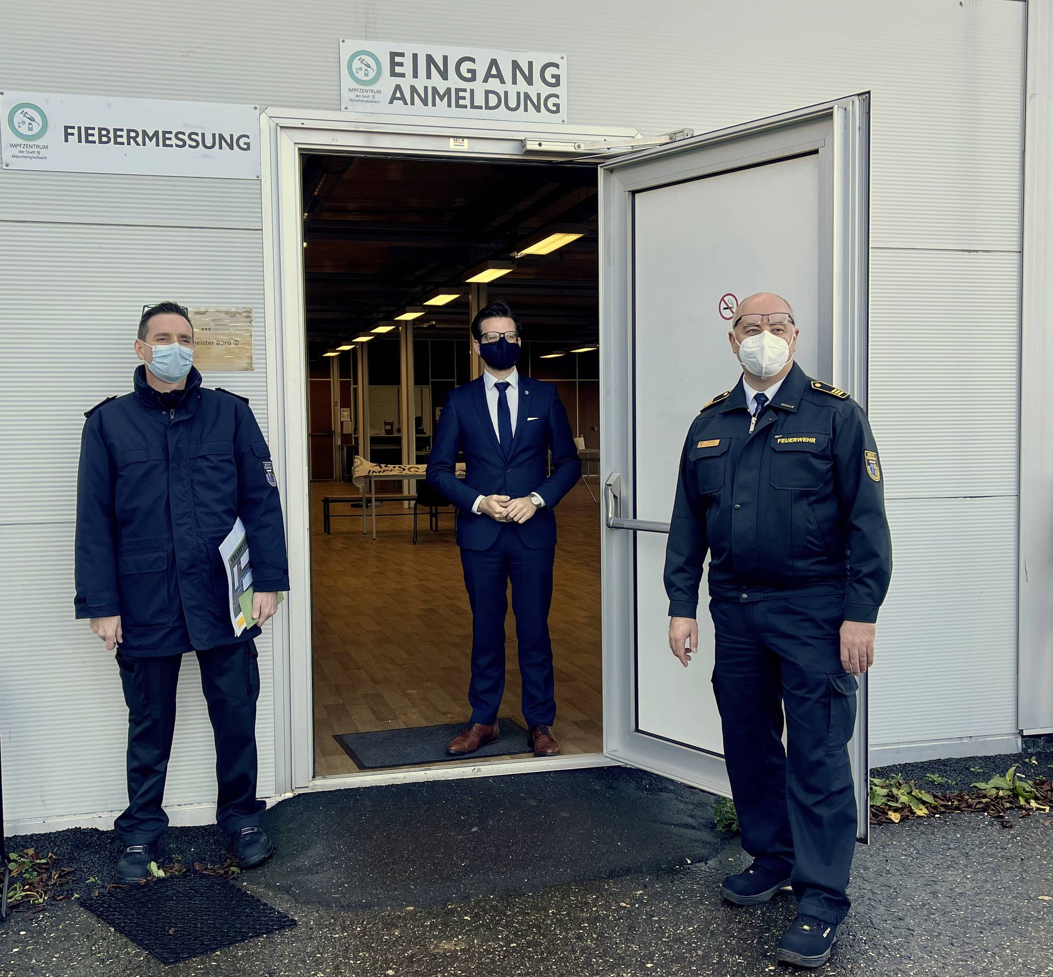 Impfzentrum Mönchengladbach ist fertig