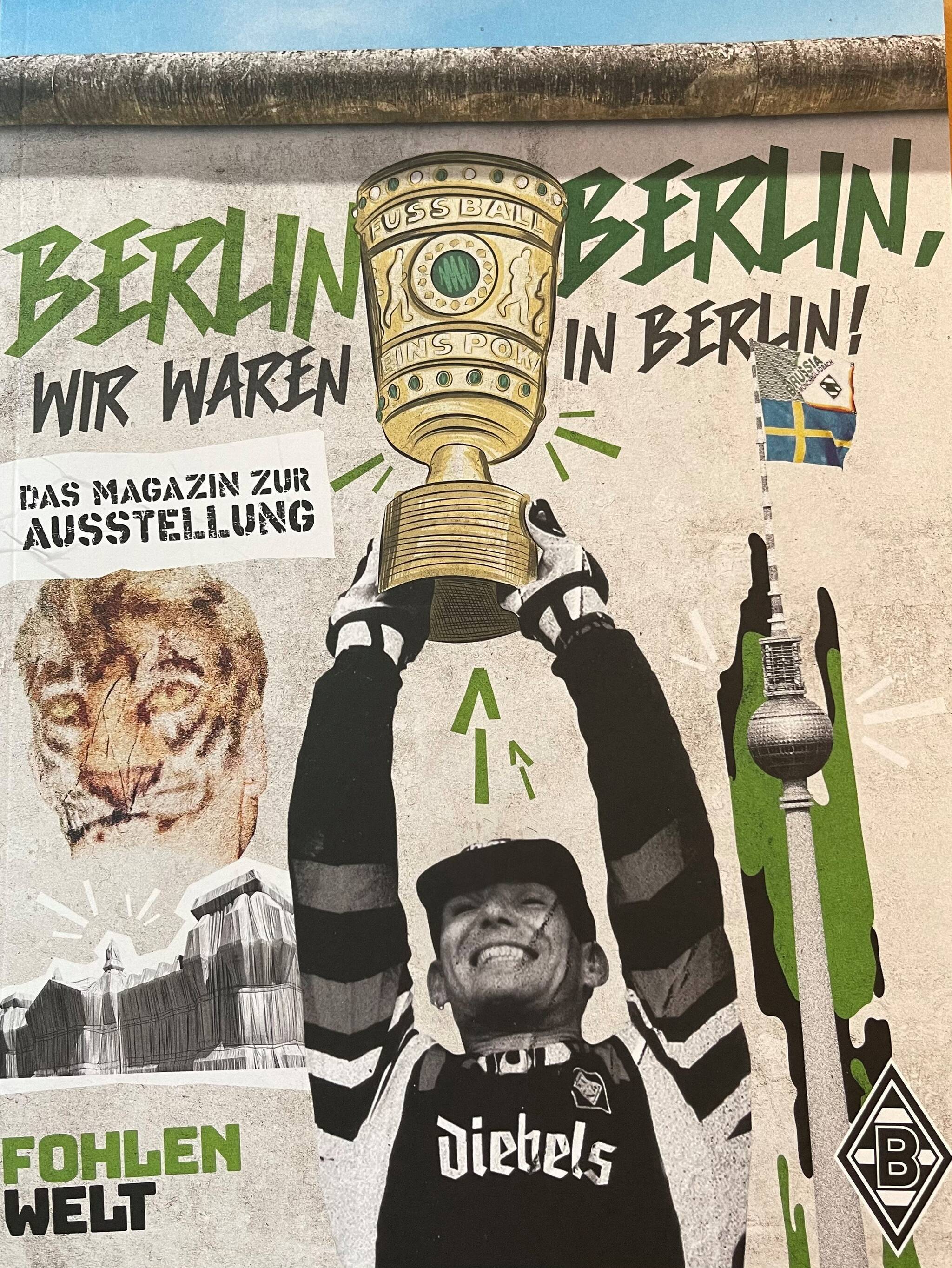  Auf 152 Seiten lässt Borussia den Gewinn des letzten großen Titels, den Pokalsieg 1995, Revue passieren. 