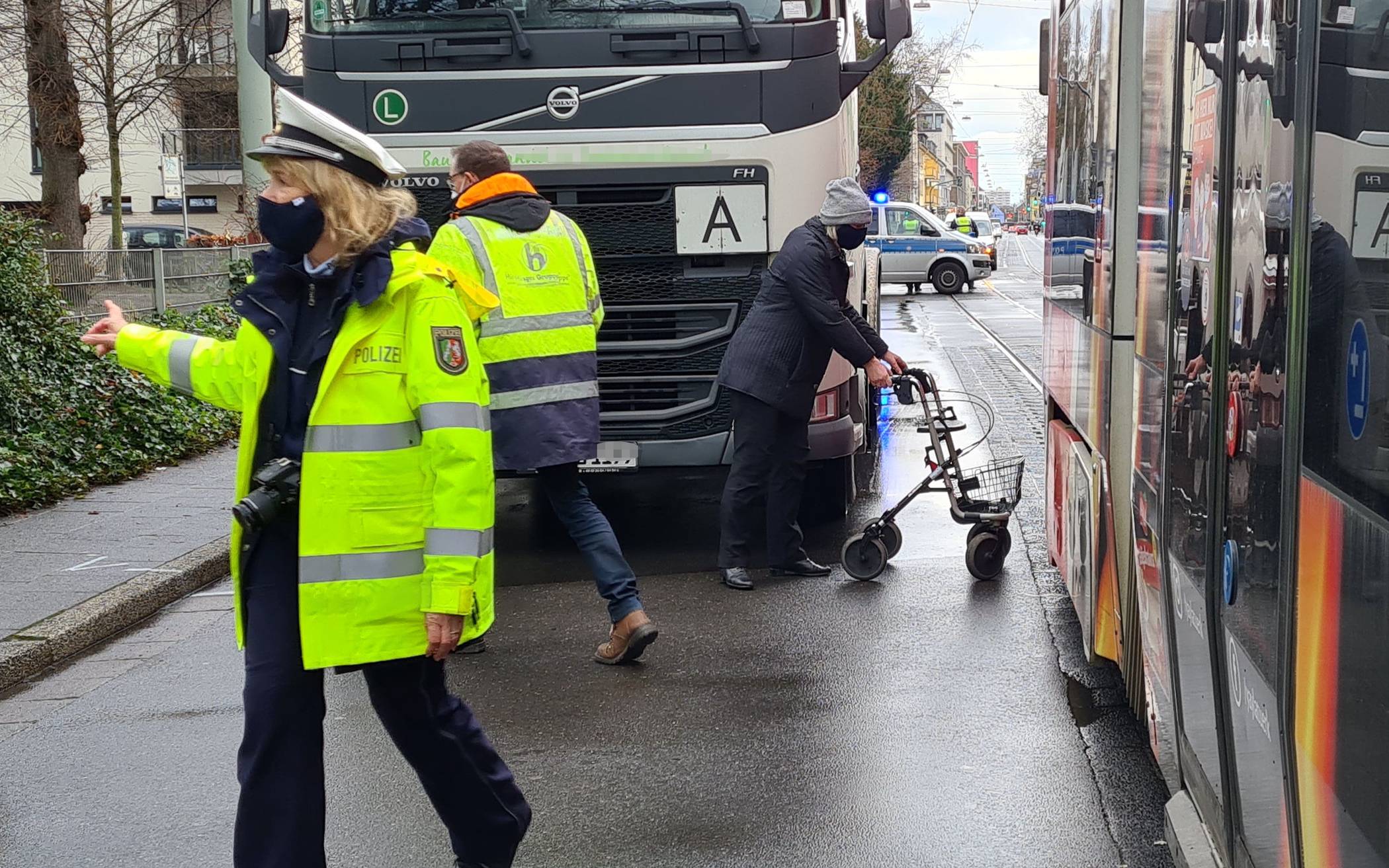 Polizei stellt Unfall nach