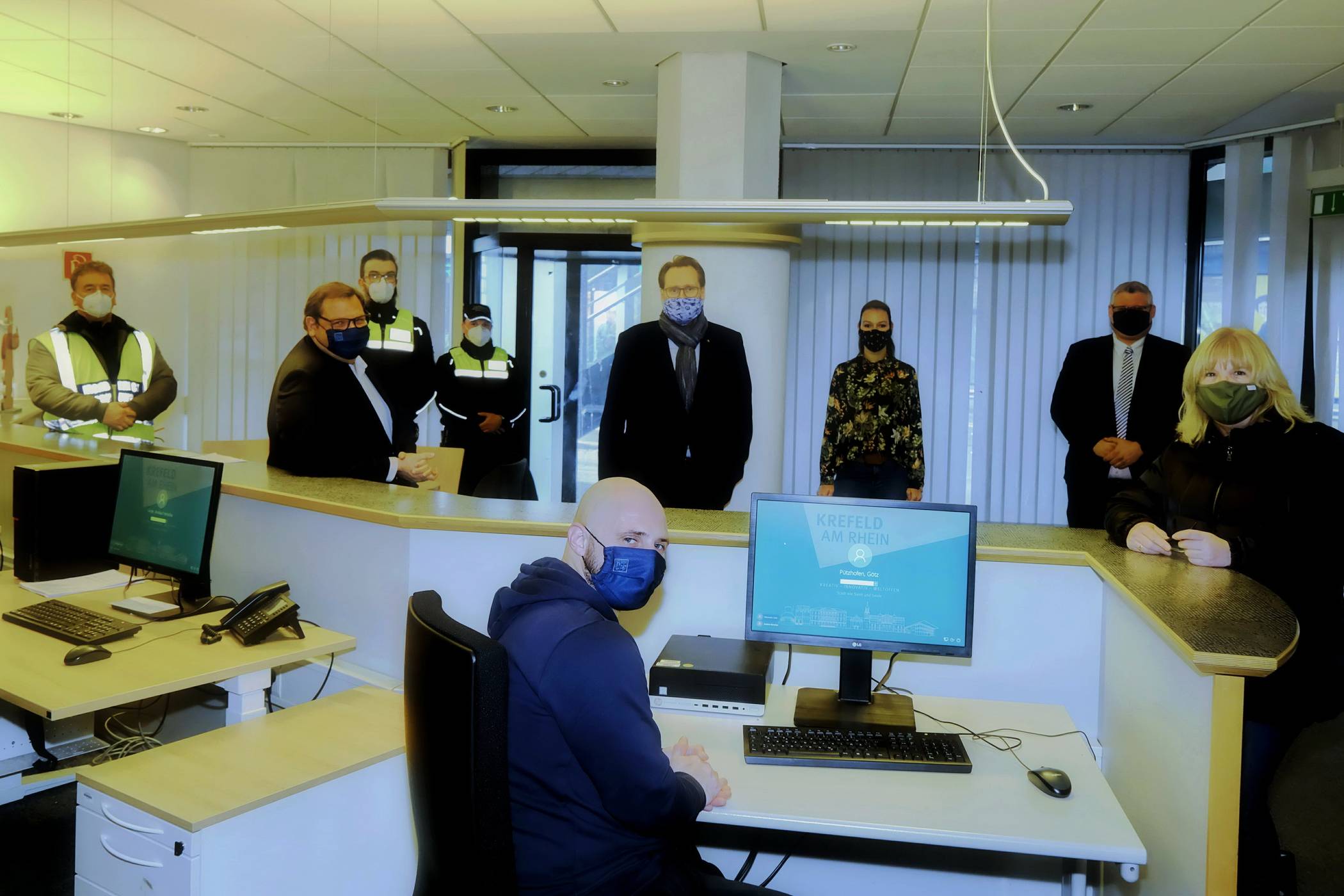 Ordnungsdienst jetzt im Herzen der Stadt Krefeld