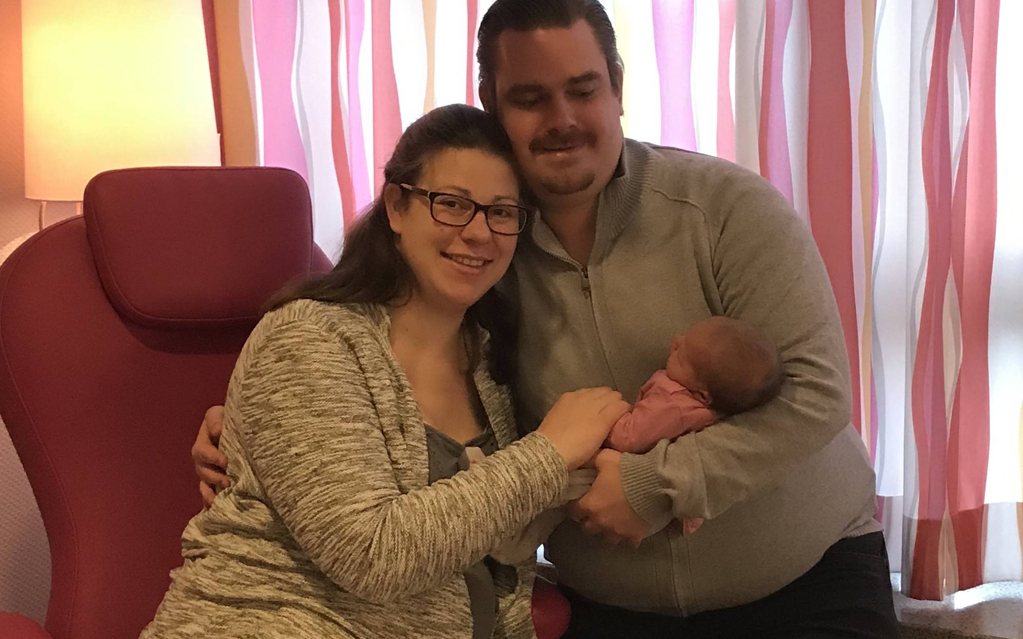 Katharina und Thomas Baas mit ihrer