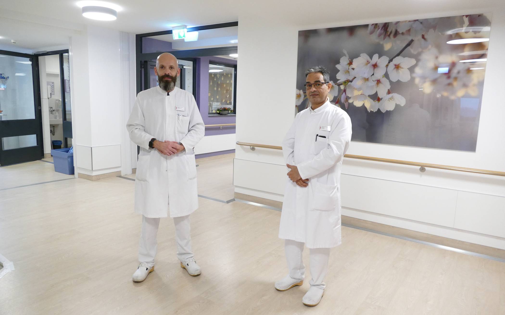 Die Oberärzte Stratos Chondros und Saeed