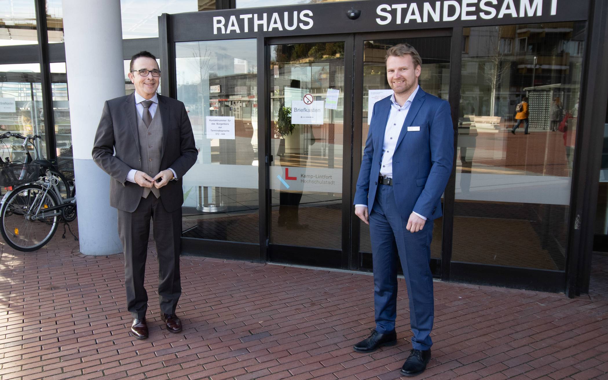 Bürgermeister Prof. Dr. Christoph Landscheidt mit