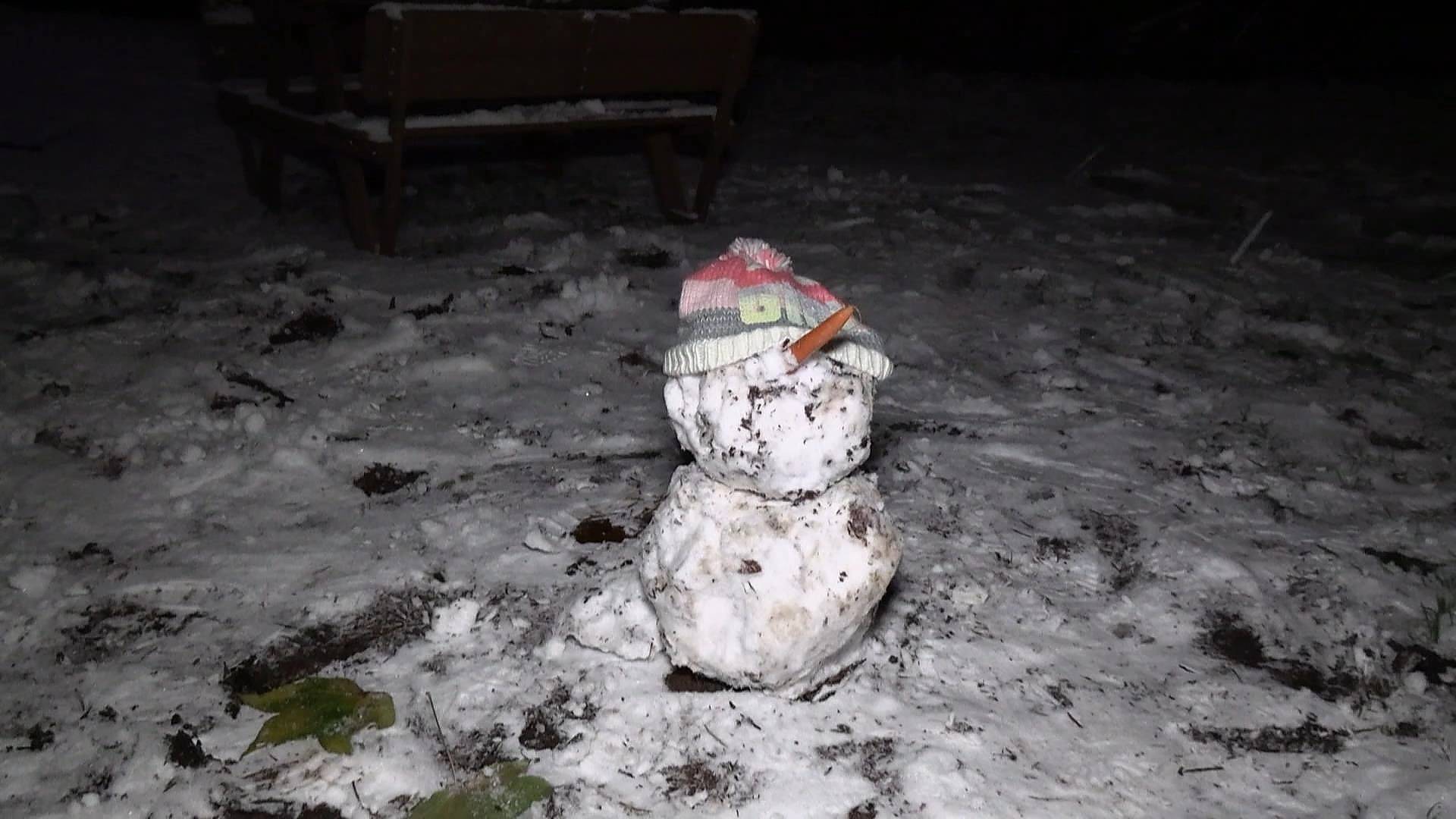 Es schneit (ein wenig)