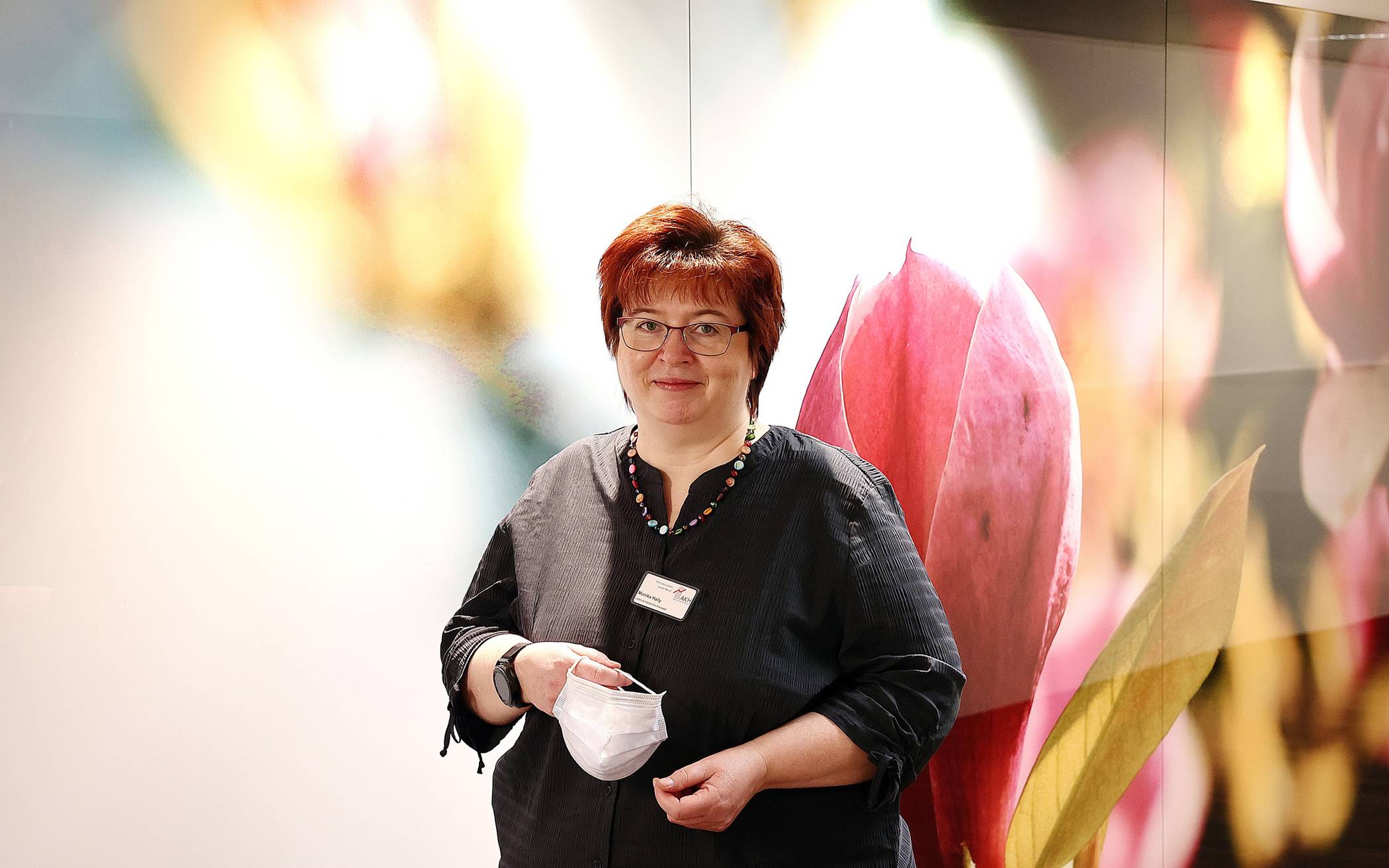  Monika Hally, leitende Hebamme im Allgemeinen Kran-kenhaus Viersen.  