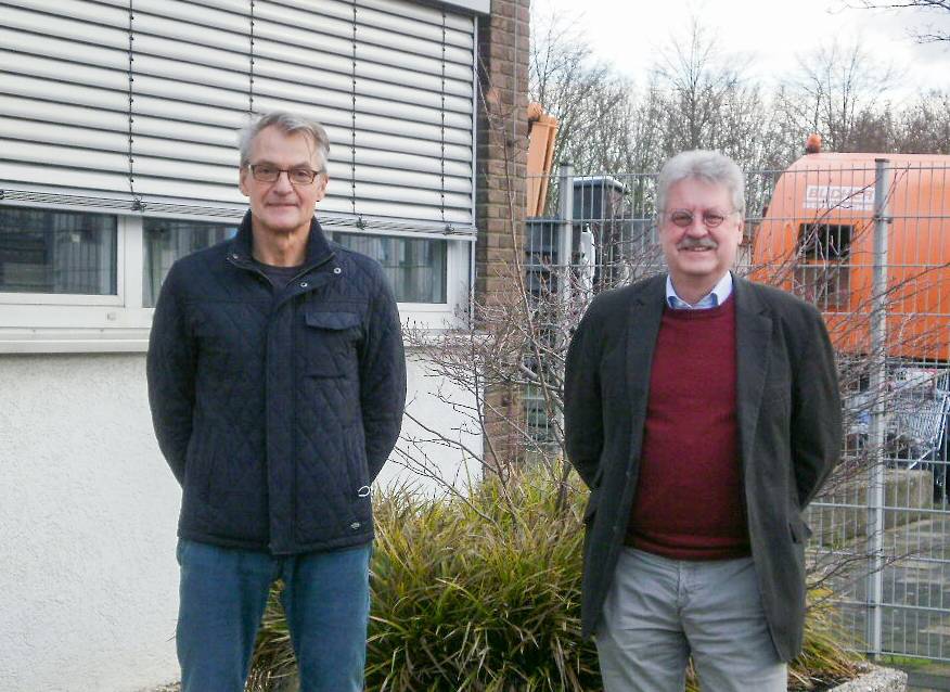 Uwe Drumm und Bernhard Lefarth.