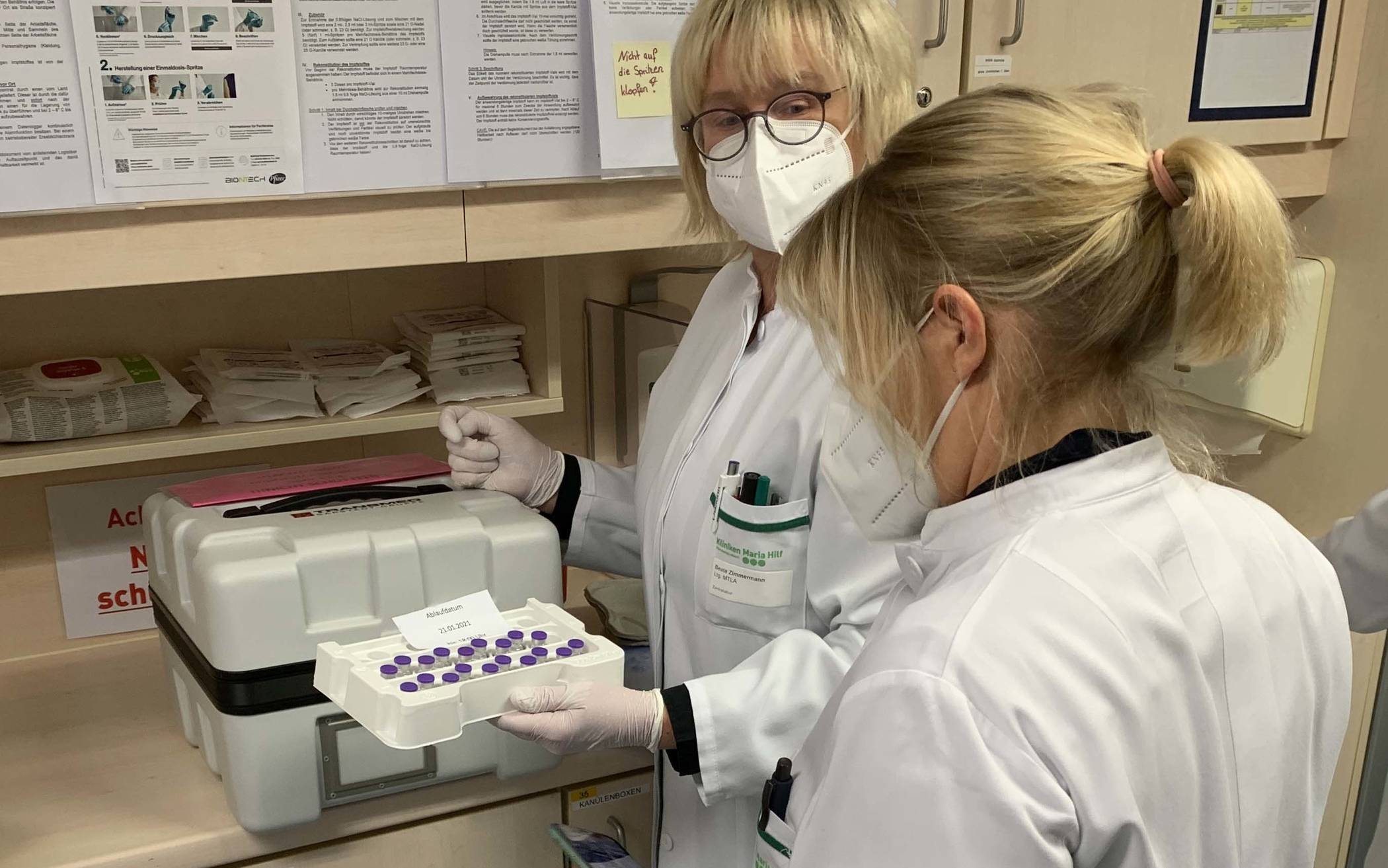 Am Montag ging es mit dem