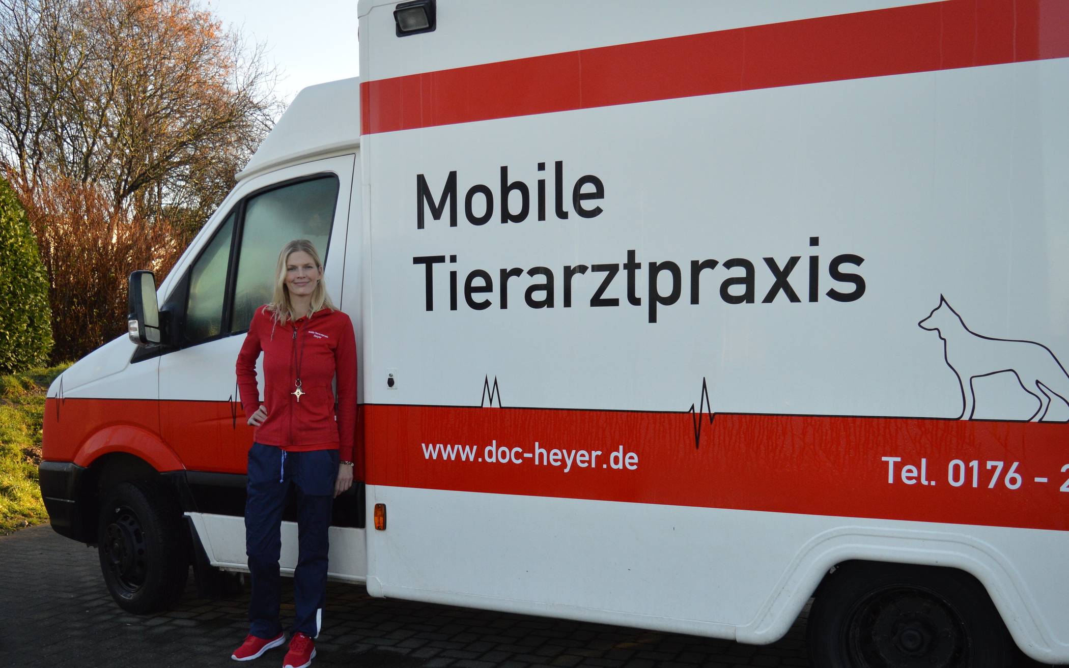 Aylissa Heyer hat den ersten Rettungswagen für Tiere in MG. 