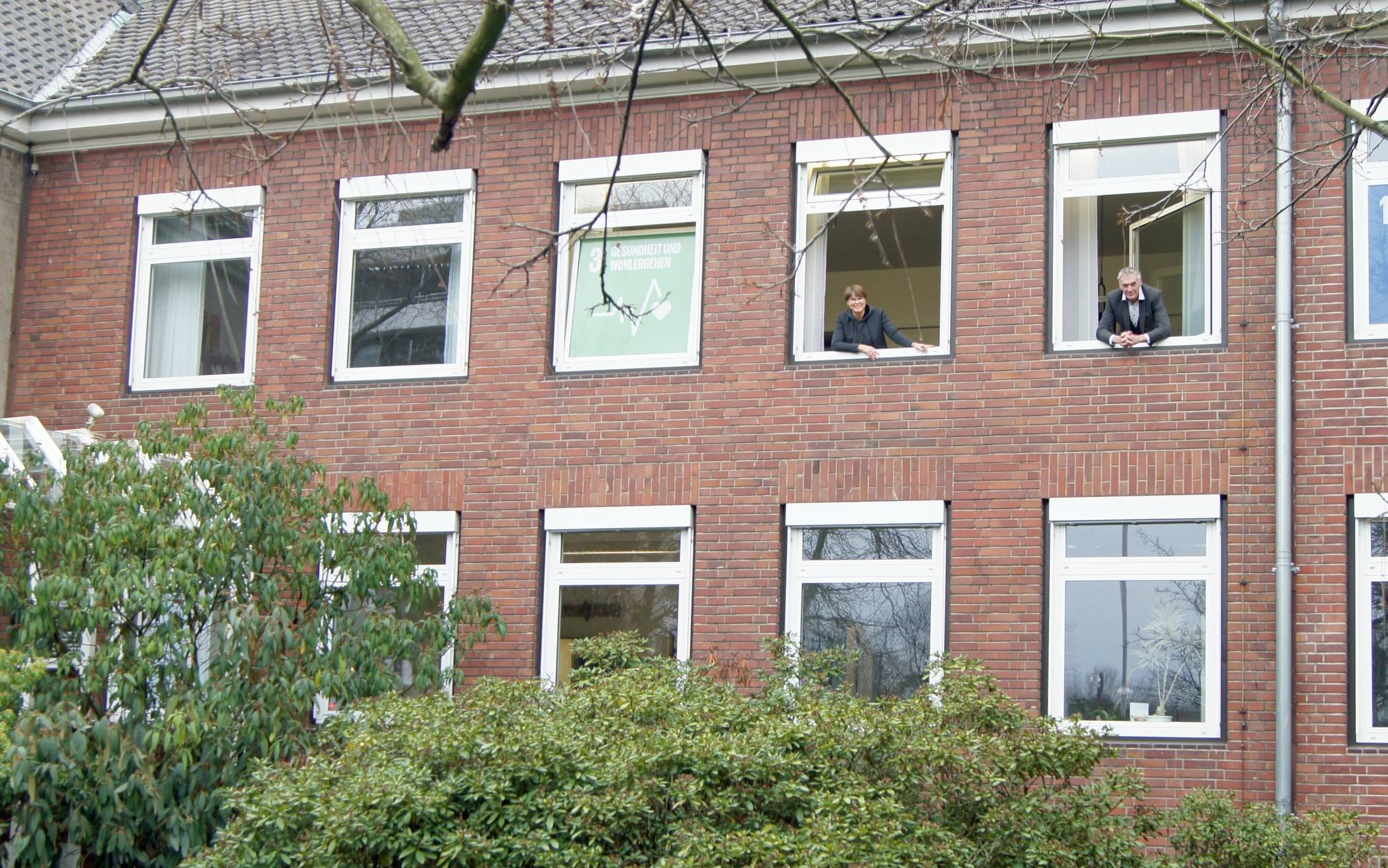 Bürgermeister Ralf Köpke (r.) und Ulrike