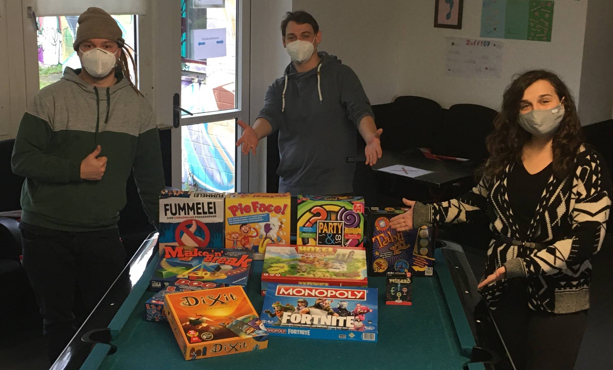 Das Team vom Zuff hat was gegen Langeweile.