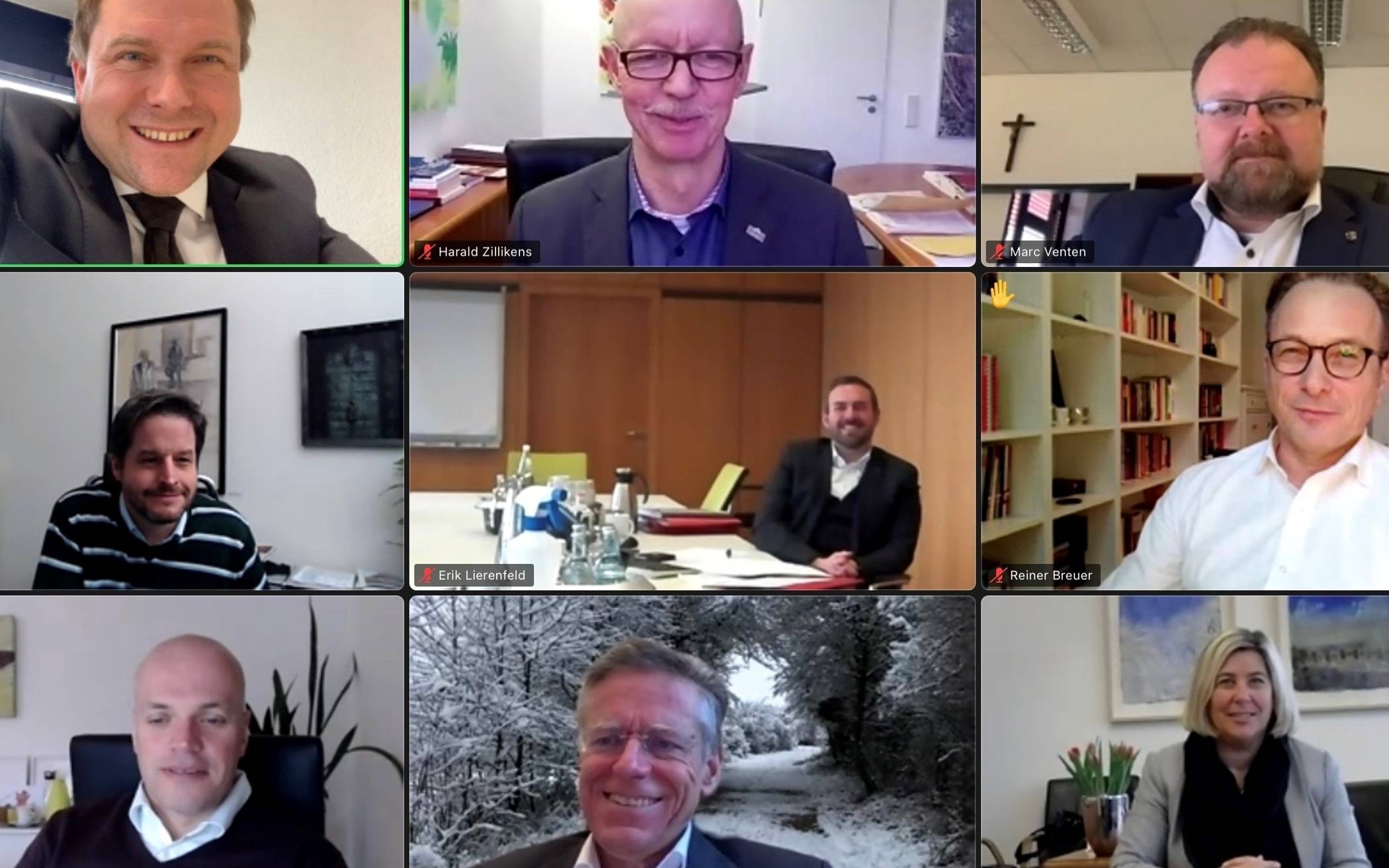  Die Bürgermeister und der Landrat rufen gemeinsam auf, sich an die notwendigen Vorsichtsmaßnahmen zu halten. 