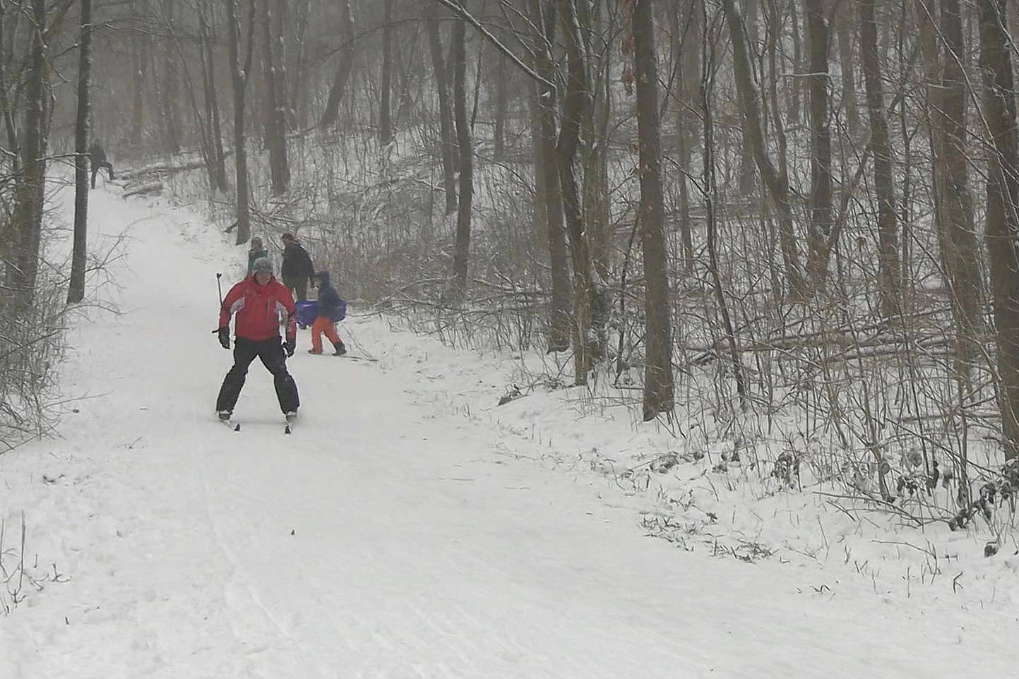 Schneespaß am Niederrhein