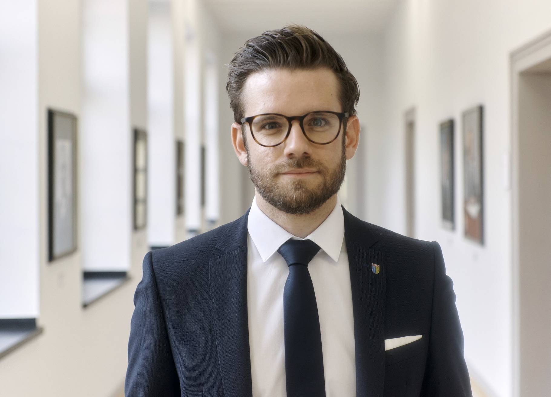 Felix Heinrichs, Oberbürgermeister der Stadt Mönchengladbach  