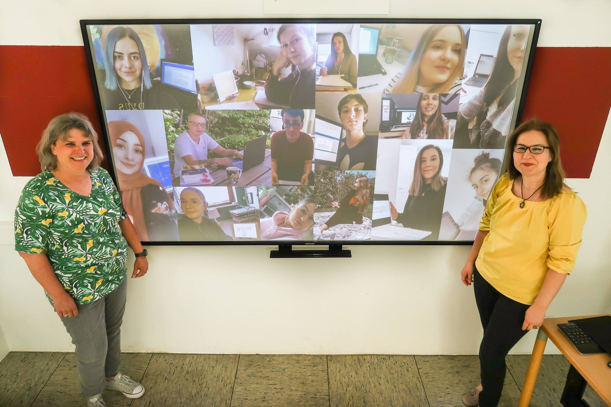 Unterricht trotz Pandemie: Auch die neuen Auszubildenden am Krankenhaus Bethanien werden im theoretischen Teil online unterrichtet.